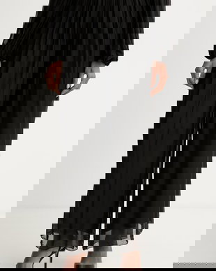 Haveone pantaloni palazzo pentru femei, cu amestec de mătase