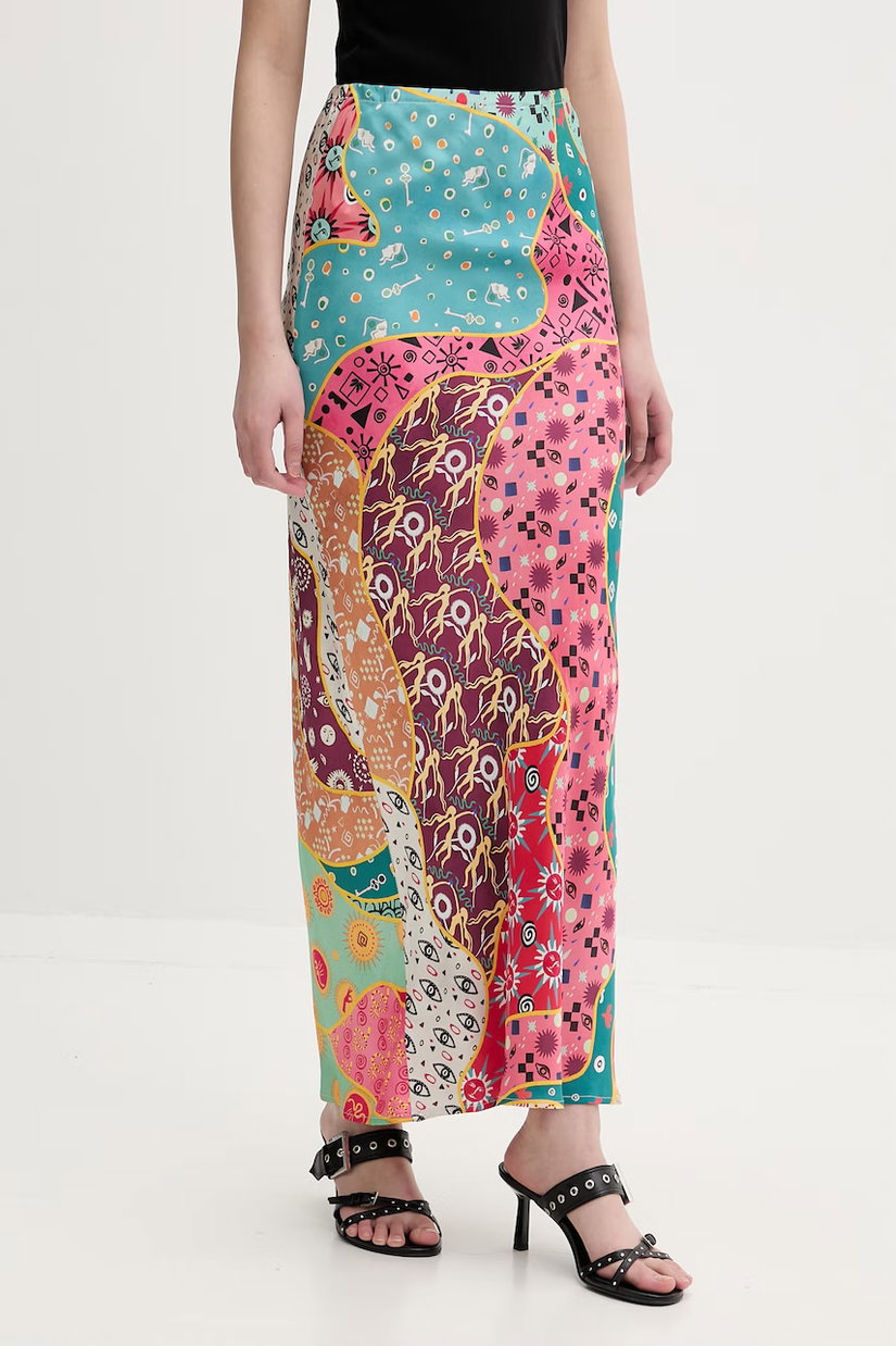 Never Fully Dressed fustă cu vâscoză