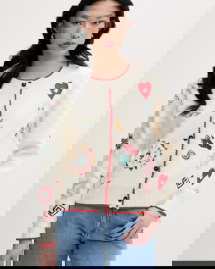 Never Fully Dressed cardigan pentru femei, cu vâscoză