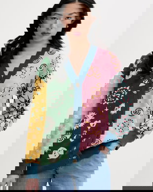 Never Fully Dressed cardigan pentru femei, cu vâscoză