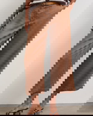 Medicine pantaloni culottes pentru femei, din lyocell