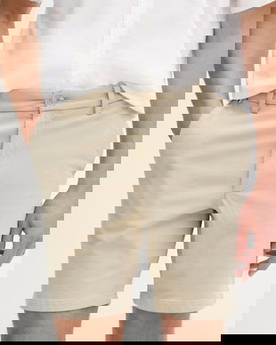 BOSS pantaloni scurți pentru bărbați, din bumbac cu elastan Kane1