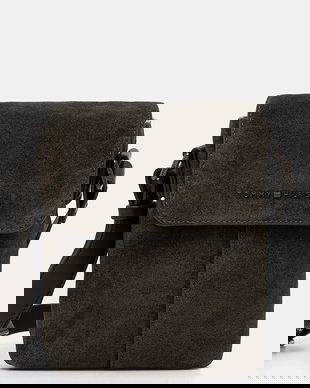 Tommy Hilfiger borsetă pentru bărbați, din piele întoarsă