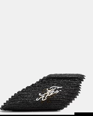 Tommy Hilfiger geantă plic pentru femei împletită SUMMER