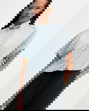 Marc O'Polo cămașă pentru femei, din denim