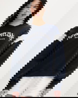 Tommy Jeans hanorac pentru femei, din bumbac