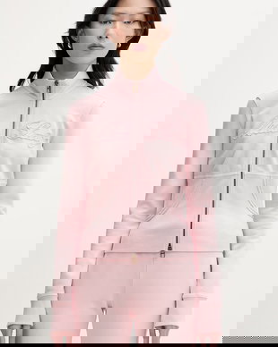 Miss Sixty hanorac cu fermoar pentru femei, din bumbac