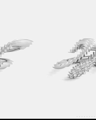 Furla inel pentru femei, din metal cu zirconiu cubic