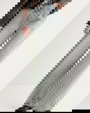 Gestuz blugi straight pentru femei GZnoma