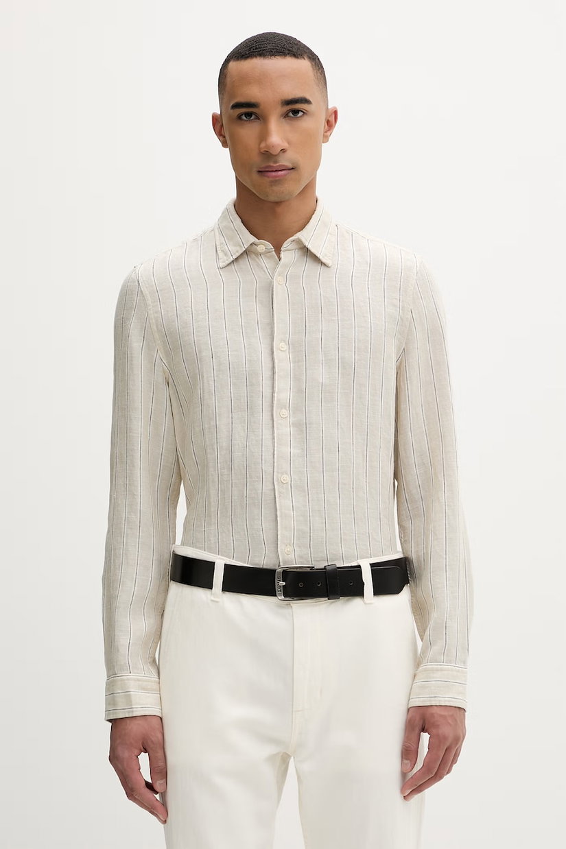 Marc O'Polo cămașă pentru bărbați, din in