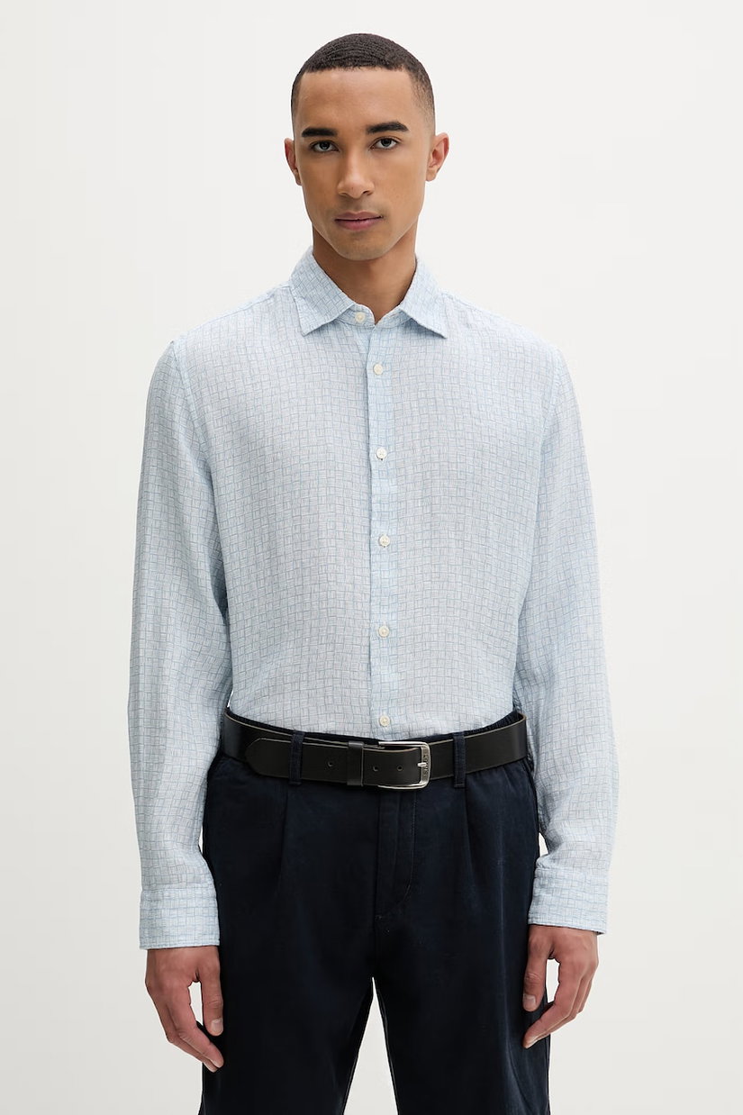 Marc O'Polo cămașă pentru bărbați, din in