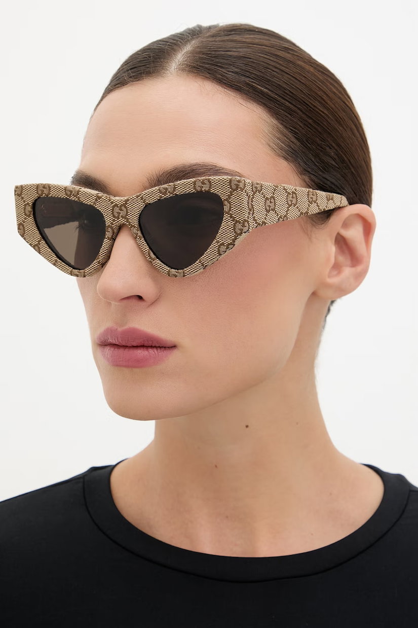 Gucci ochelari de soare cat eye pentru femei