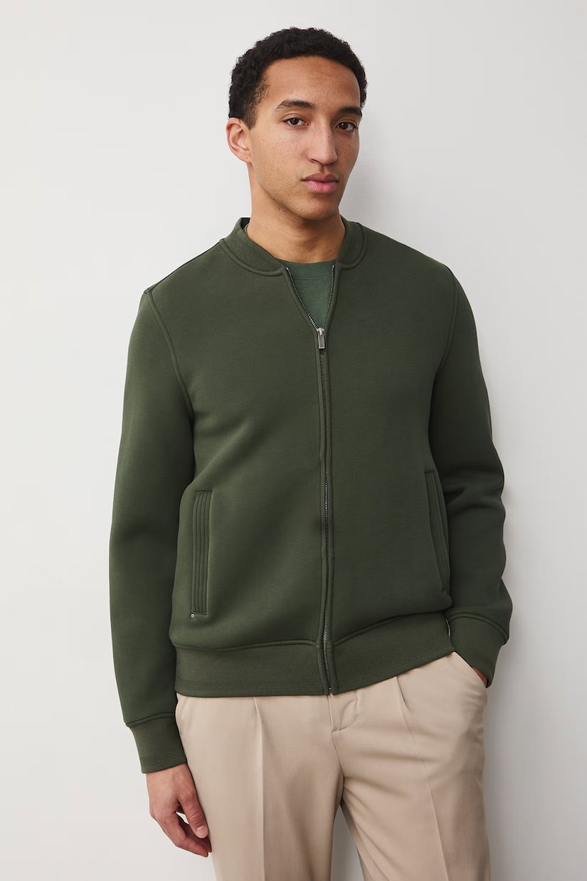 Medicine hanorac cu fermoar pentru bărbați, din bumbac