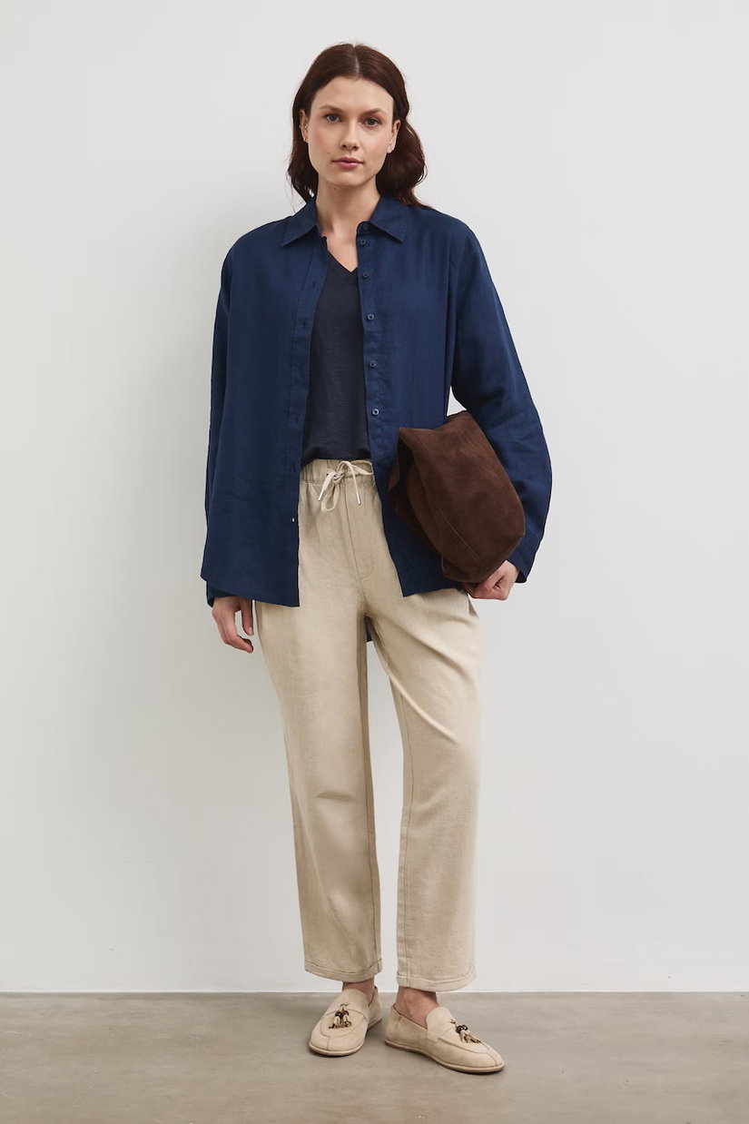 Medicine pantaloni chinos pentru femei, cu in