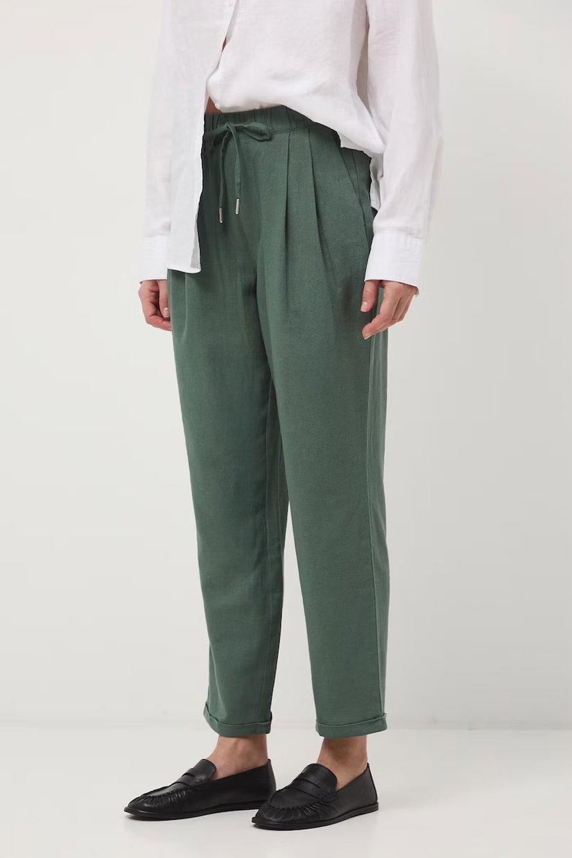 Medicine pantaloni chinos pentru femei, din in
