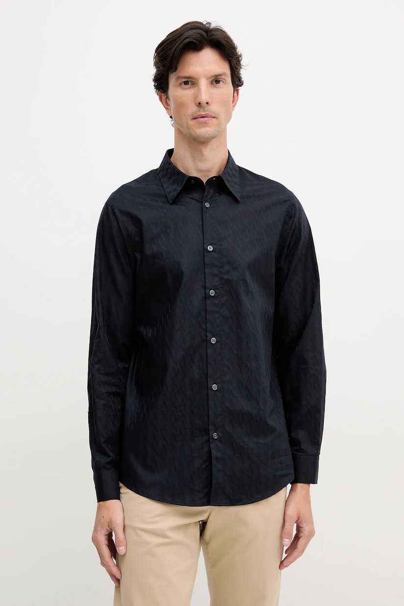 Armani Exchange cămașă din bumbac