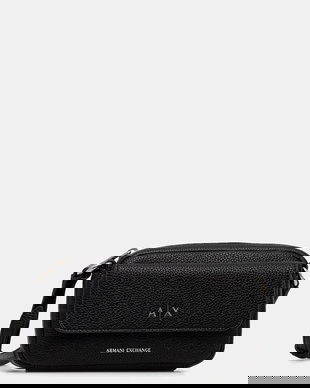 Armani Exchange geantă poștaș femei cu imitație de piele