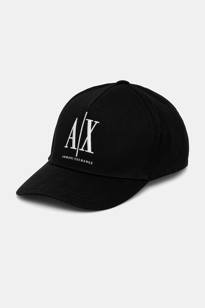 Armani Exchange șapcă de baseball din bumbac