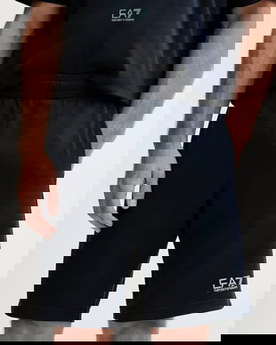 EA7 Emporio Armani pantaloni scurți din bumbac