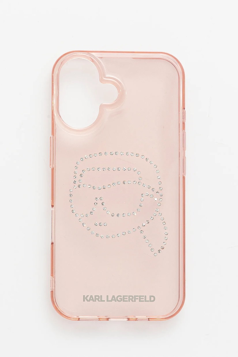 Karl Lagerfeld carcasă de telefon iPhone 16