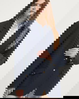 Tommy Hilfiger sacou din lana