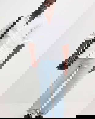 Calvin Klein Jeans camasa din bumbac