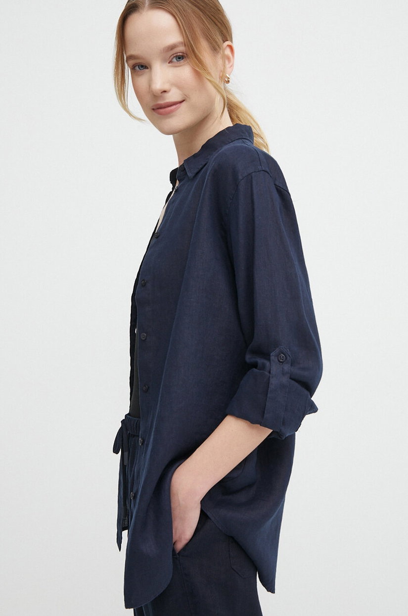 Lauren Ralph Lauren cămașă femei din in