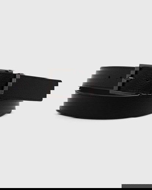 Emporio Armani curea de piele cu doua fete