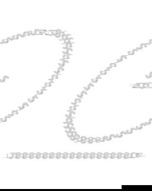 Swarovski - Set colier, bratara și cercei ANGELIC