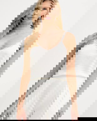 Twinset top din amestec de mătase