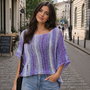 Poncho Lavander