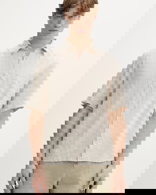 Marc O'Polo cămașă pentru bărbați, din in