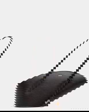 BOSS geantă shopper pentru femei, din piele NUMAH Chapelier Tote