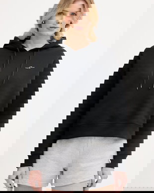 Lacoste hanorac cu glugă de damă cu bumbac