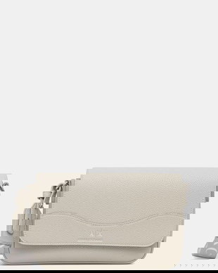 Armani Exchange geantă poștaș pentru femei, cu imitație de piele