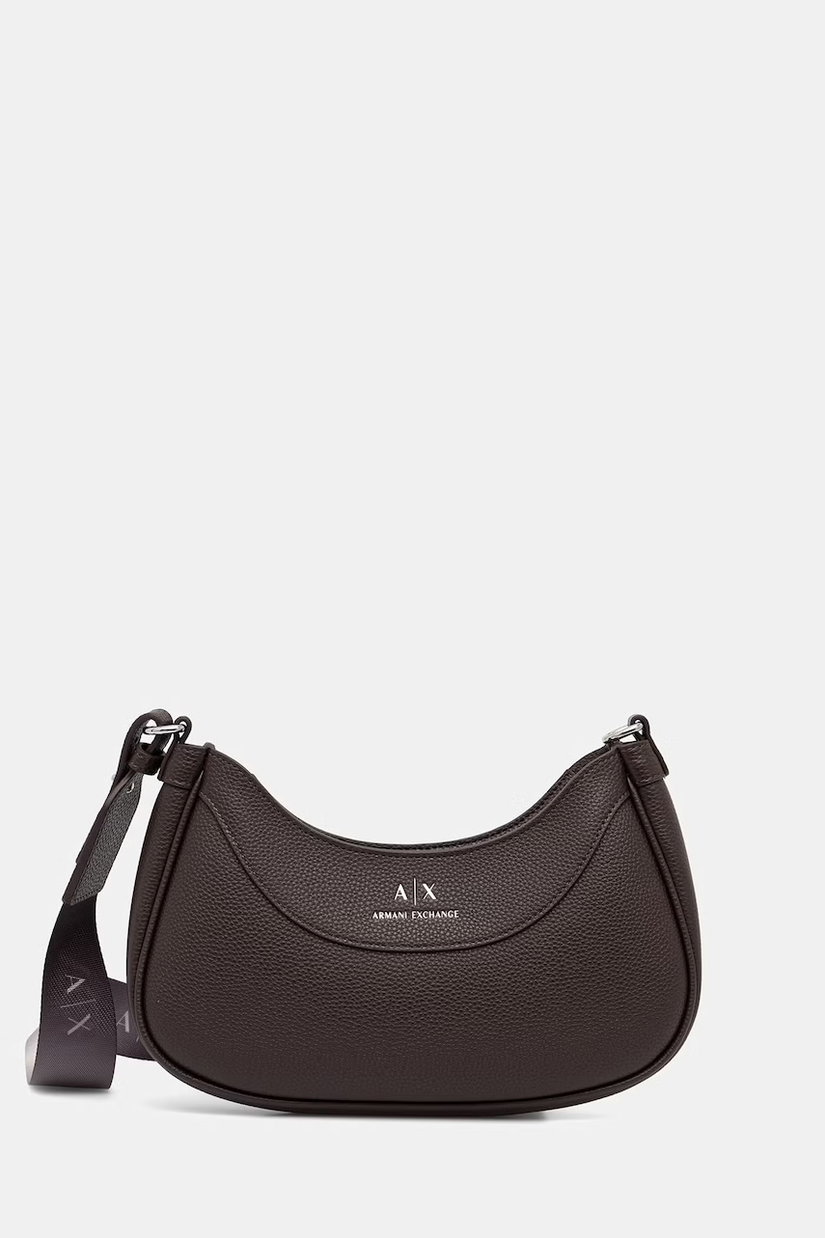 Armani Exchange geantă crossbody pentru femei, cu imitație de piele