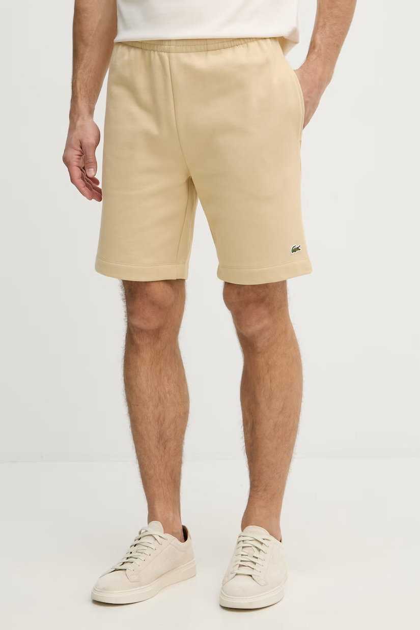 Lacoste pantaloni scurți de trening bărbați cu bumbac