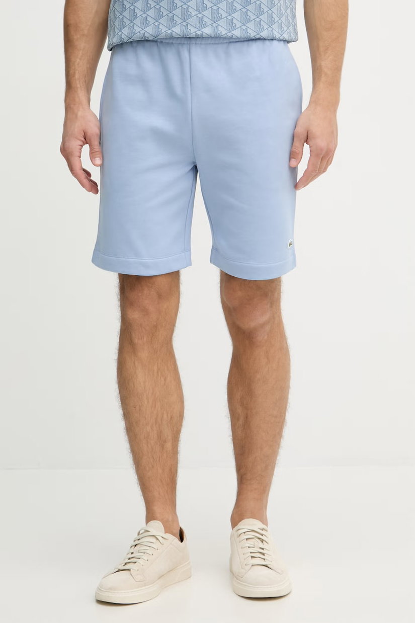 Lacoste Pantaloni scurți de trening bărbați cu bumbac