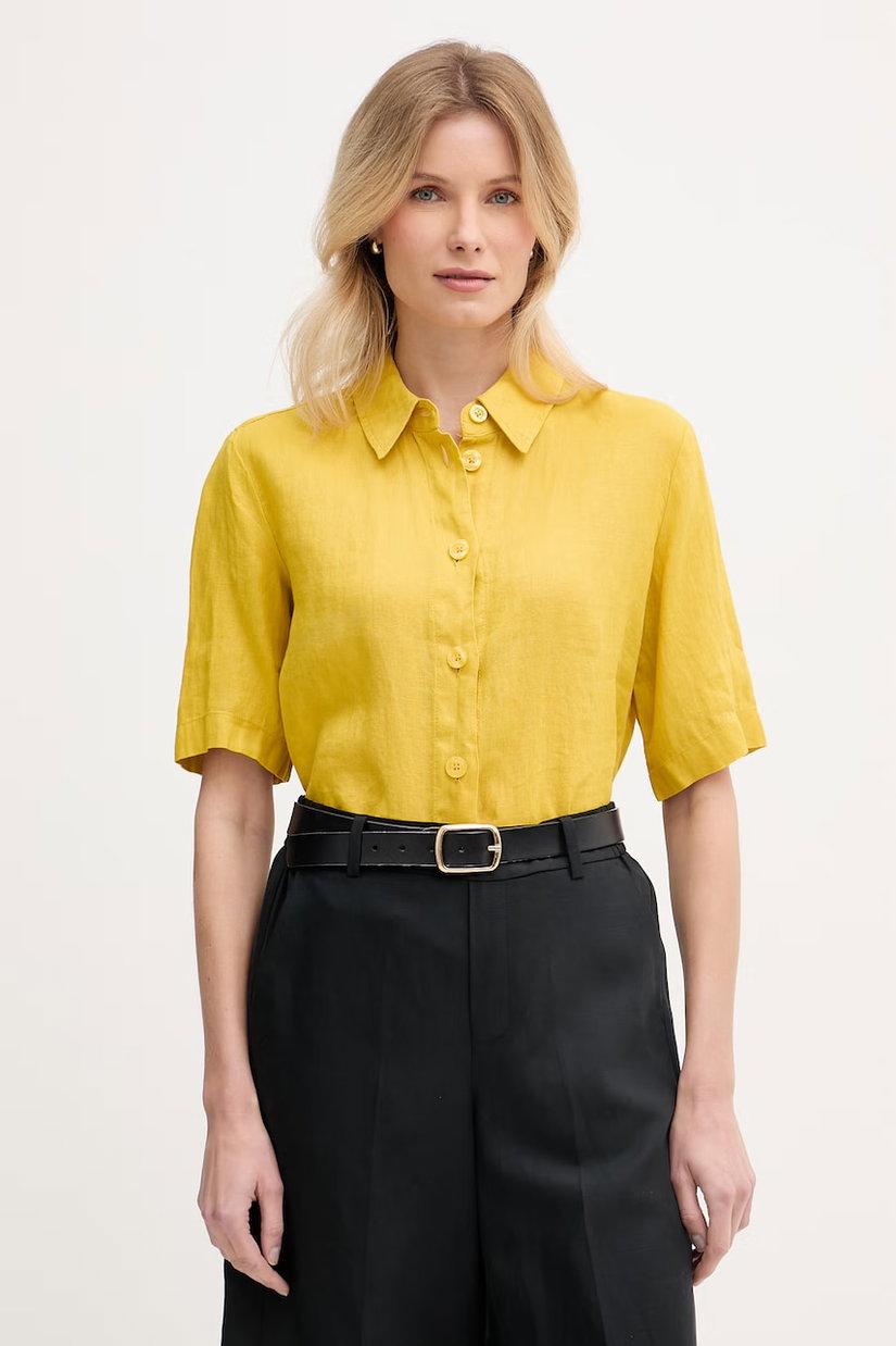 United Colors of Benetton Cămașă de femei din in