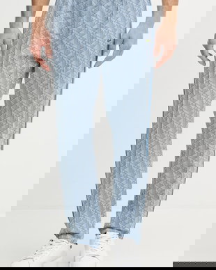 Lacoste pantaloni de trening bărbați cu bumbac