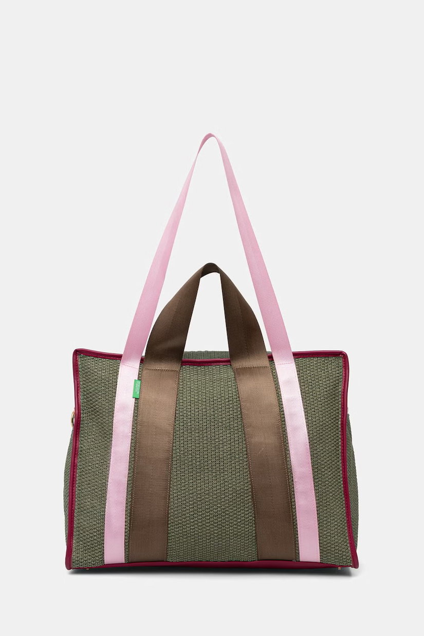 United Colors of Benetton geantă shopper pentru femei împletită