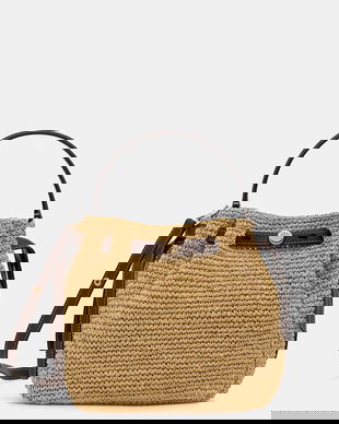 Tory Burch sac pentru femei împletit Romy