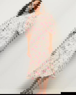 BIZUU rochie de vară din bumbac MOSELLE