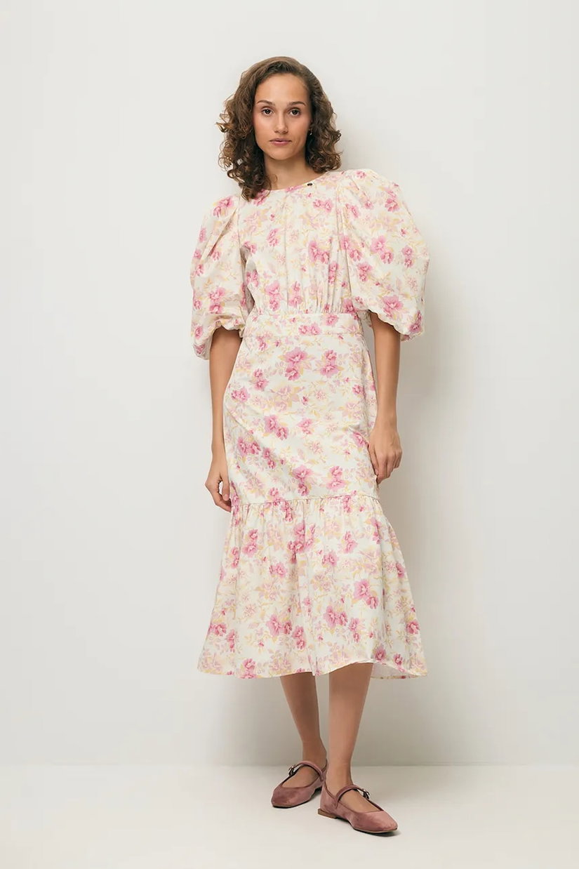 BIZUU rochie de vară din bumbac MOSELLE