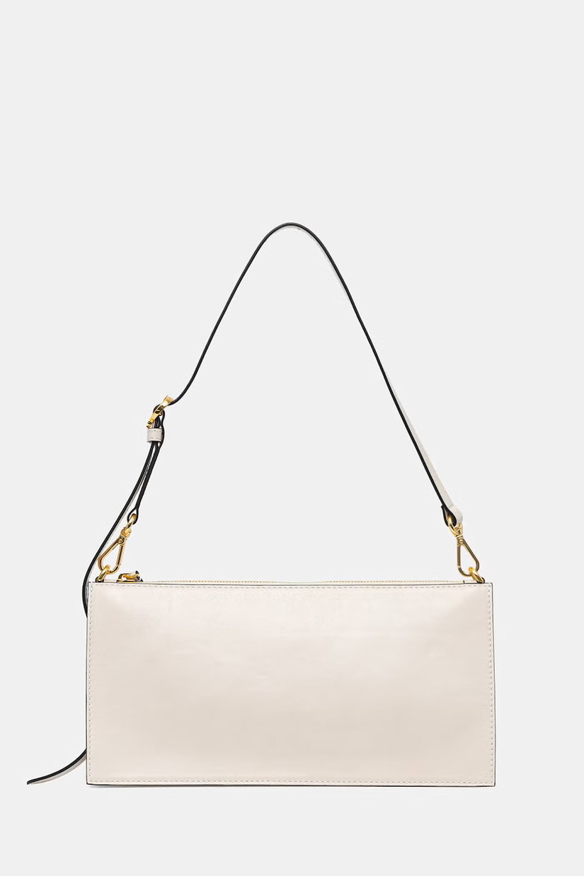 Pollini geantă plic pentru femei, din piele