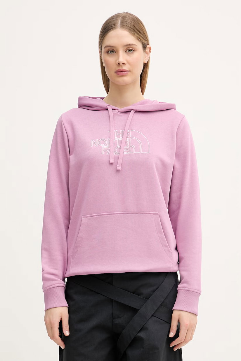 The North Face hanorac cu glugă pentru femei, din bumbac Drew Peak Light