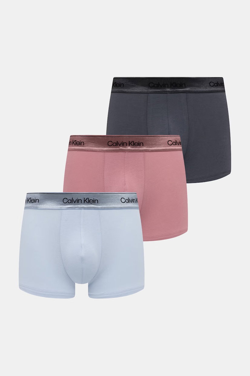 Calvin Klein Underwear boxeri pentru bărbați, din bumbac cu elastan pachet de 3