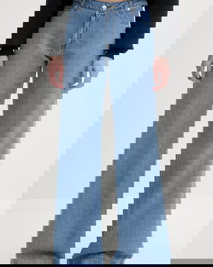 ERMANNO Firenze blugi wide leg pentru femei