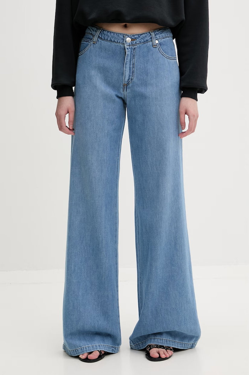 ERMANNO Firenze blugi wide leg pentru femei