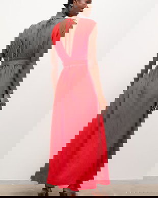 Answear.LAB rochie de vară cu vâscoză